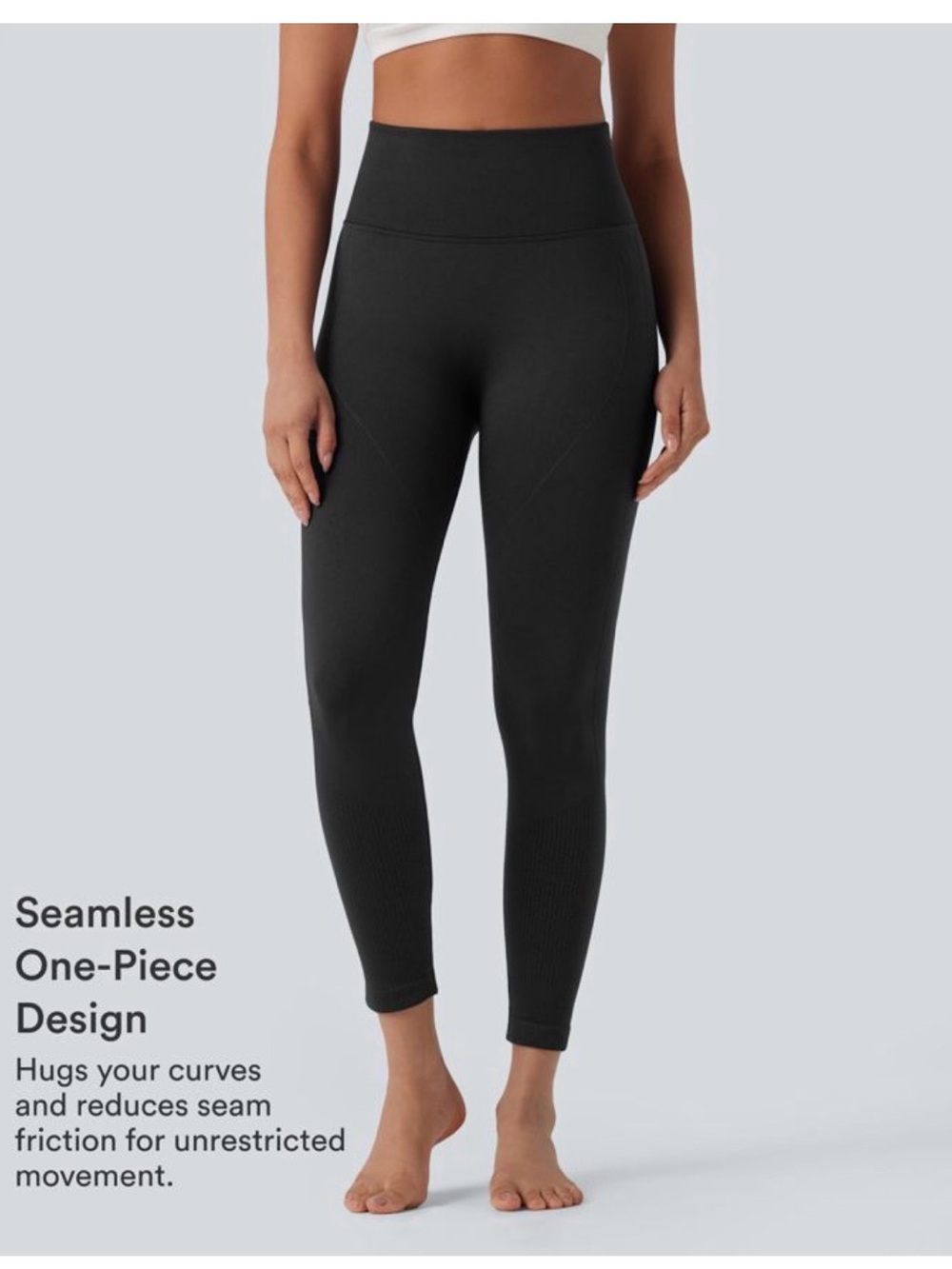 HALARA OneForm Seamless Flow High Waisted